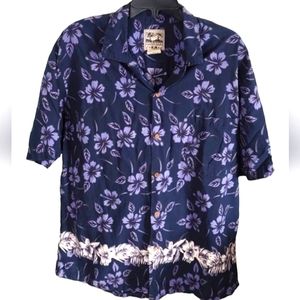 Steve & Barry's Men's Classic Vintage Hawaiian Shirt XL